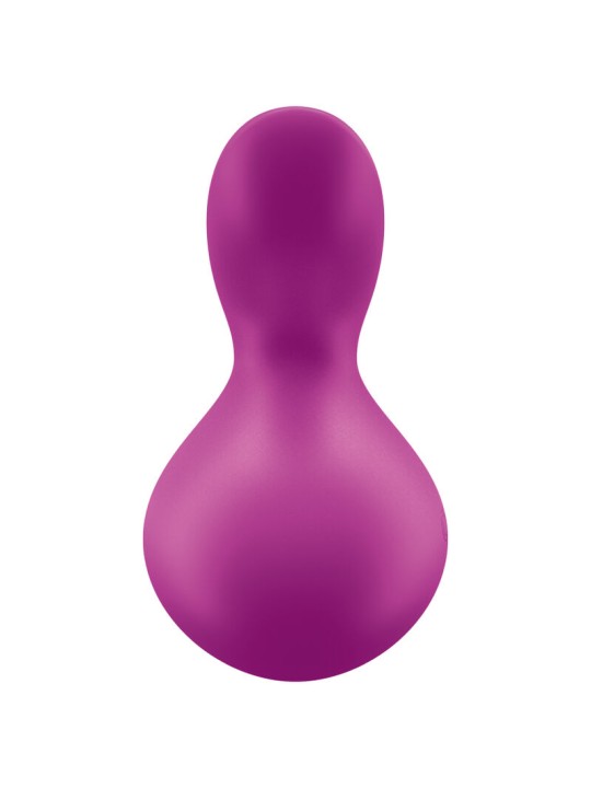 SATISFYER - VIVA LA VULVA 3 AUFLEGVIBRATOR VIOLETT