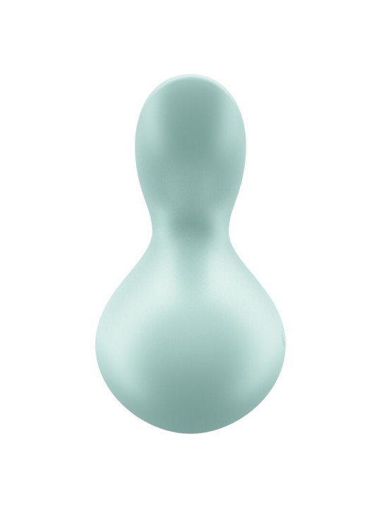SATISFYER - VIVA LA VULVA 3 VIBRADOR LAY-ON VERDE