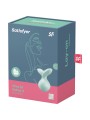 SATISFYER - VIVA LA VULVA 3 VIBRADOR LAY-ON VERDE