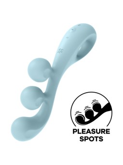 SATISFYER - TRI BALL 2 MULTI VIBRATOR BLAUW