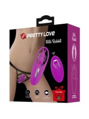 PRETTY LOVE - WILD RABBIT AFSTANDSBEDIENING SPIJKERBANDJE STIMULATOR -