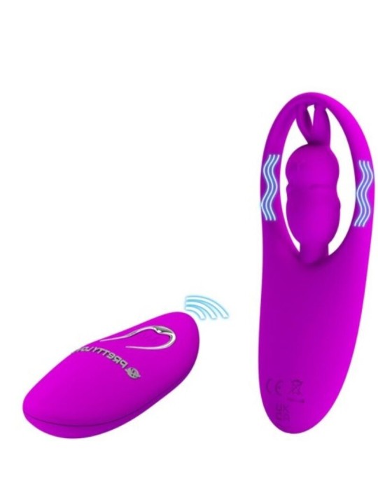 PRETTY LOVE - WILD RABBIT STIMULATOR FOR PANTIES WITH REMOTE CONTROL L