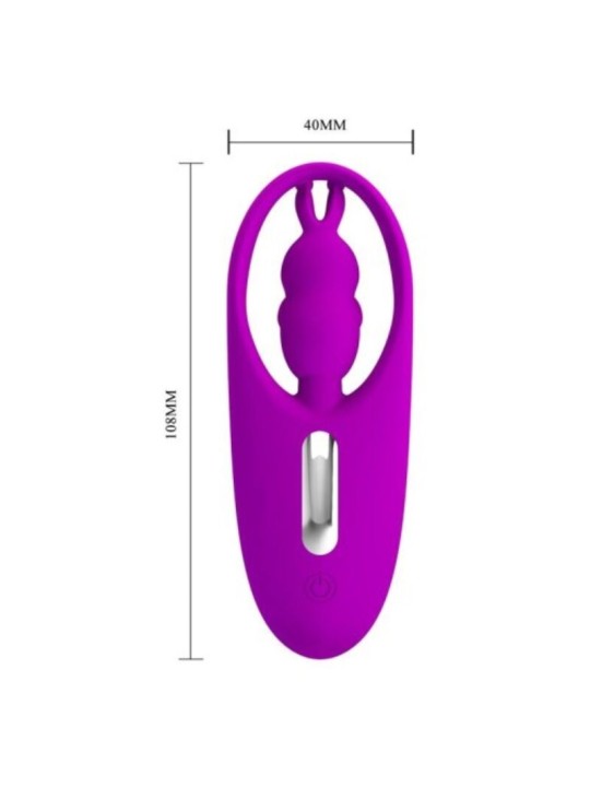 PRETTY LOVE - WILD RABBIT STIMULATOR FOR PANTIES WITH REMOTE CONTROL L