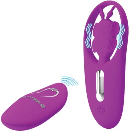 PRETTY LOVE - DANCING BUTTERFLY STIMULATOR FOR PANTIES WITH REMOTE CON