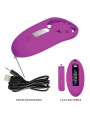 PRETTY LOVE - DANCING BUTTERFLY ESTIMULADOR PARA BRAGUITA CON CONTROL 