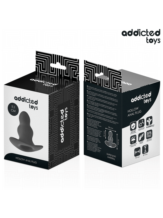 ADDICTED TOYS - HOHL ANAL PLUG GRÖSSE L 11,1 CM