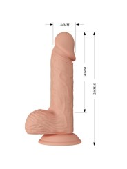 BAILE - BEAUTIFUL ENCOUNTER CATOBLEPAS DILDO REALÍSTICO FLEXIBLE 20.6 