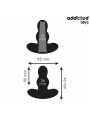 ADDICTED TOYS - PLUG ANAL HUECO SILICONA TALLA M 9,6 CM