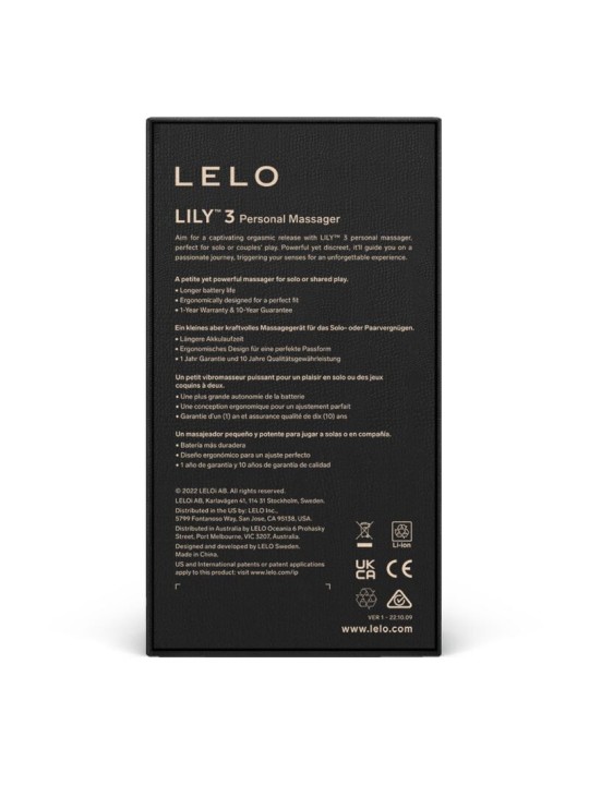 LELO - LILY 3 PERSÖNLICHES MASSAGER - POLARGRÜN