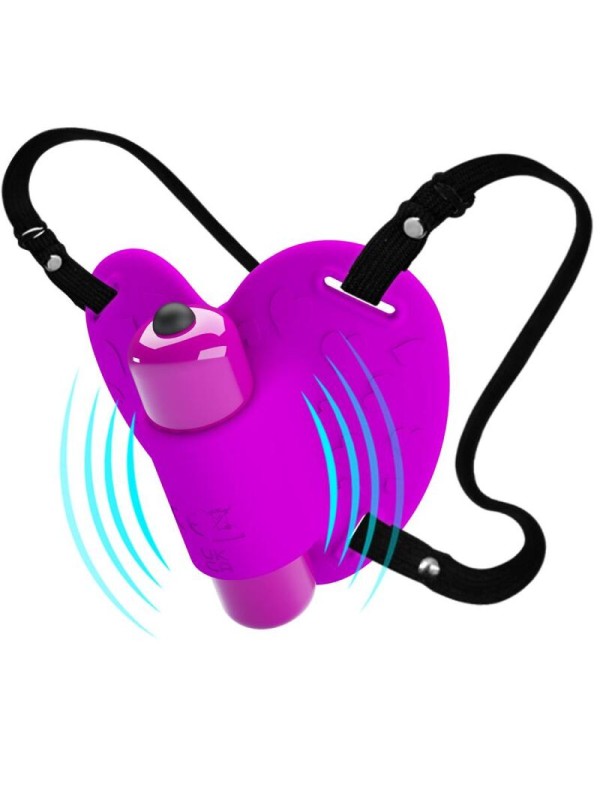 PRETTY LOVE - MASSEUR DE CLITORIS HEARTBEAT 10 MODES DE VIBRATION VIOL