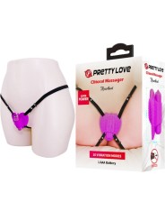 PRETTY LOVE - MASSEUR DE CLITORIS HEARTBEAT 10 MODES DE VIBRATION VIOL