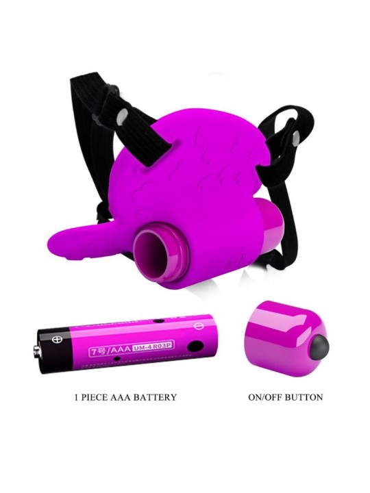 PRETTY LOVE - MASSEUR DE CLITORIS HEARTBEAT 10 MODES DE VIBRATION VIOL