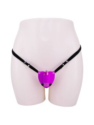 PRETTY LOVE - HEARTBEAT CLITORIS MASSAGER 10 MODOS DE VIBRAO ROXO