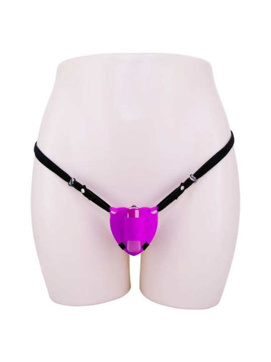PRETTY LOVE - HEARTBEAT CLITORIS MASSAGER 10 MODOS DE VIBRAO ROXO