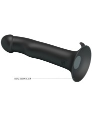 PRETTY LOVE - MURRAY BLACK CLITORAL VIBRATOR AND SUCKER