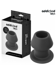 ADDICTED TOYS - PLUG ANAL HUECO EXTREM SILICONA TALLA L 10,4 CM