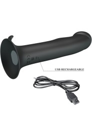 PRETTY LOVE - MURRAY BLACK CLITORAL VIBRATOR AND SUCKER