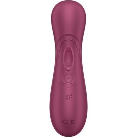 SATISFYER - PRO 2 GÉNÉRATION 3 TECHNOLOGIE AIR LIQUIDE VIN ROUGE