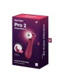 SATISFYER - PRO 2 GÉNÉRATION 3 TECHNOLOGIE AIR LIQUIDE VIN ROUGE