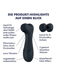 SATISFYER - PRO 2 GENERATION 3 LIQUID AIR TECHNOLOGY SCHWARZ