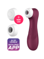SATISFYER - PRO 2 GENERACIÓN 3 VINHO TINTO BLUETOOTH E APP