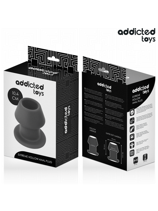 ADDICTED TOYS - PLUG ANAL EXTREMO OCO TAMANHO L 10,4 CM