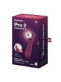 SATISFYER - PRO 2 GENERACIÓN 3 VIN ROUGE BLUETOOTH ET APPLICATION