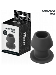 ADDICTED TOYS - EXTREME HOLLOW ANAL PLUG SILICONE SIZE M 8.7 CM