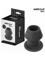 ADDICTED TOYS - EXTREME HOLLOW ANAL PLUG SILICONE SIZE M 8.7 CM