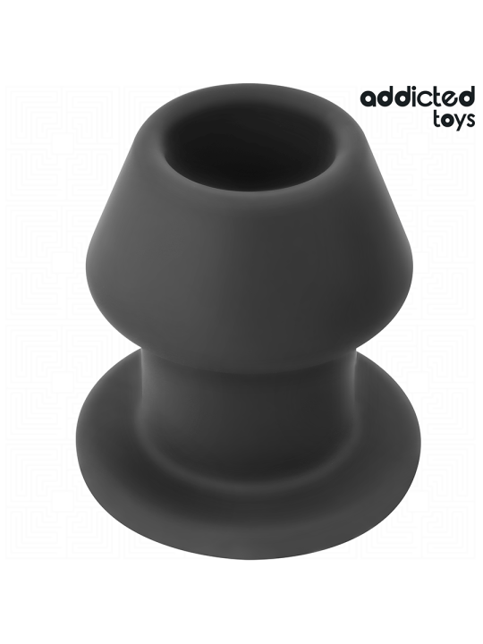 ADDICTED TOYS - EXTREME HOLLOW ANAL PLUG SILICONE SIZE M 8.7 CM