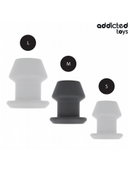 ADDICTED TOYS - EXTREME HOLLOW ANAL PLUG TAGLIA M 8,7 CM