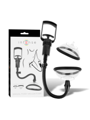 INTENSE - BOMBA VAGINAL MANUAL COM DOIS COPOS INTERCAMBIÁVEIS