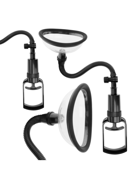 INTENSE - PUMP VAGINAL MANUAL PUMP WITH TWO INTERCHANGEABLE CUPS