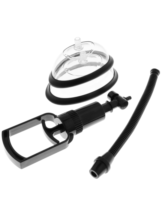 INTENSE - PUMP POMPA MANUALE VAGINALE CON DUE COPPE INTERCAMBIABILI