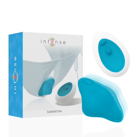 INTENSE - SAMANTHA PANTIE AFSTANDSBEDIENING BLAUW