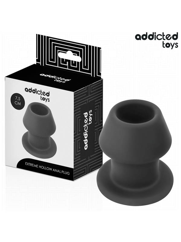 ADDICTED TOYS - EXTREME HOLLOW ANAL PLUG TAGLIA S 7,5 CM