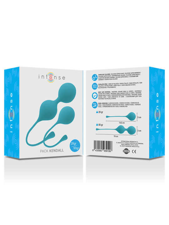 INTENSE - KEGEL BALLS PACK KENDALL BLAU