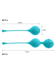 INTENSE - KEGEL BALLS PACK KENDALL BLAU
