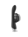 BLACK&SILVER - DJ. ESTIMULADOR DE COELHO DE SILICONE RECARREGÁVEL ADAM