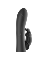 BLACK&SILVER - DJ. ESTIMULADOR DE COELHO DE SILICONE RECARREGÁVEL ADAM