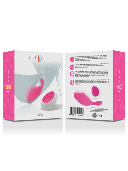 INTENSE - ROB PANTIE TÉLÉCOMMANDE ROSE