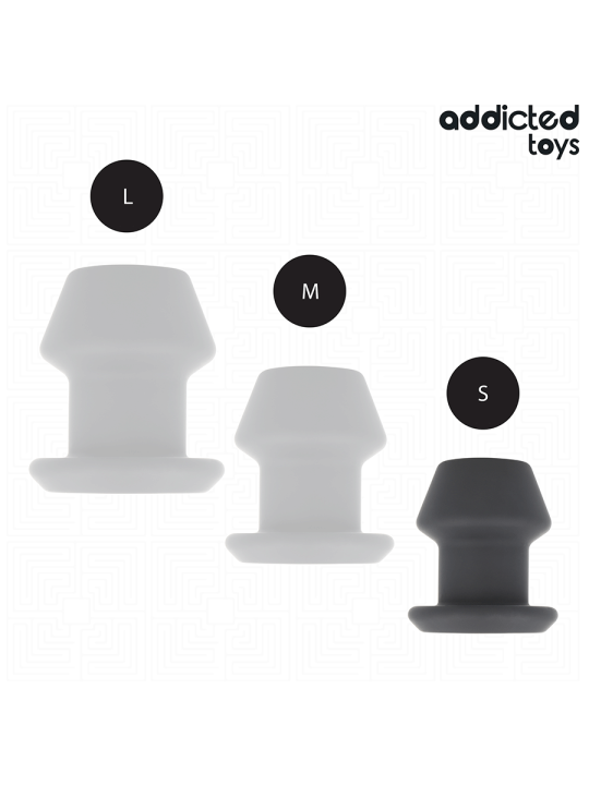 ADDICTED TOYS - PLUG ANAL EXTREMO OCO TAMANHO S 7,5 CM