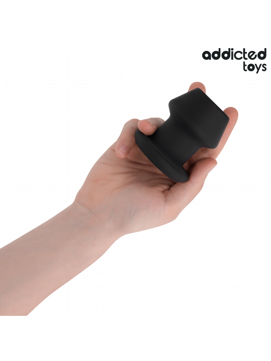 ADDICTED TOYS - PLUG ANAL HUECO EXTREM SILICONA TALLA S 7,5 CM