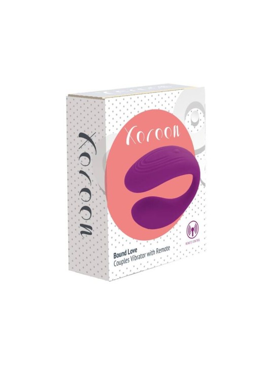 XOCOON - BOUND LOVE VIBRADOR PARA PAREJAS MORADO