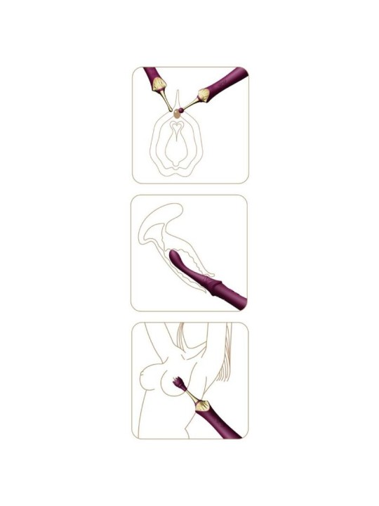ZALO - BESS 2 PERSOONLIJKE MASSAGER PAARS