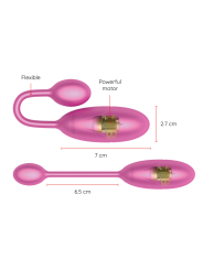 ONINDER - DENVER VIBRATING EGG PINK 7 X 2.7 CM FREE APP