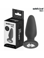 ADDICTED TOYS - PLUG ANAL COM JOIA TAMANHO M 10,4 CM