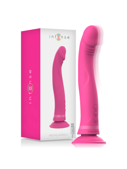 INTENSE - MICHELANGELO ROSA VIBRADOR DE SILICONE DILDO