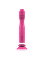 INTENSE - MICHELANGELO PINK SILICONE VIBRATOR DILDO