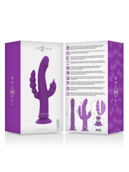 INTENSE - CASANOVA RABBIT SILIKONVIBRATOR DREIFACHMOTOR LILA